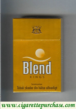 Blend kings gold cigarettes Sweden